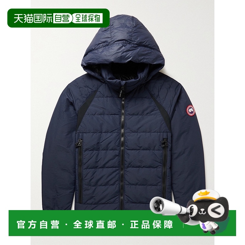 香港直邮潮奢 Canada Goose 加拿大鹅 男士 HyBridge 绗缝尼龙连