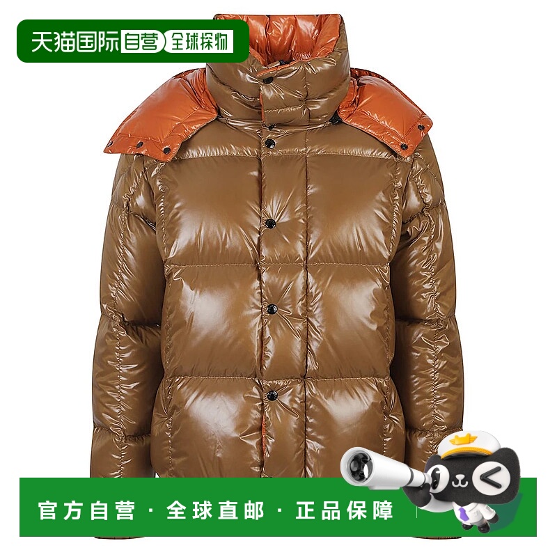 1h可退 香港直邮MONCLER 男士夹克 K20911A00187597Z8 AW2025 棕