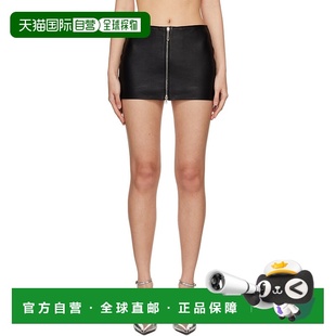 FAR 女士 黑色 1h可退 皮革短裙 Milena 24CRMMS 香港直邮潮奢
