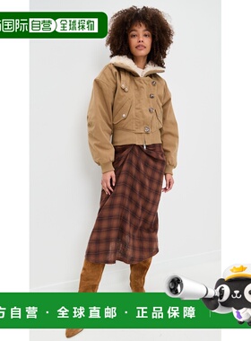 1h可退 香港直邮ISABEL MARANT 女士 Oana 夹克 brown棕色 舒适时