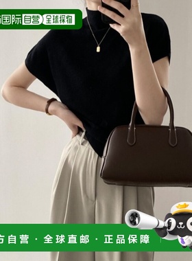 1h可退 日本直邮Alum' 女士法式短袖高领针织上衣 A10224s1