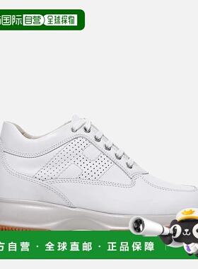 自营欧洲直邮Hogan Interactive白色运动鞋