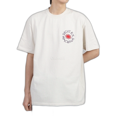 韩国直邮DEUS 定制休闲 T 恤 (DMP241296A-DWH) 短袖/无袖