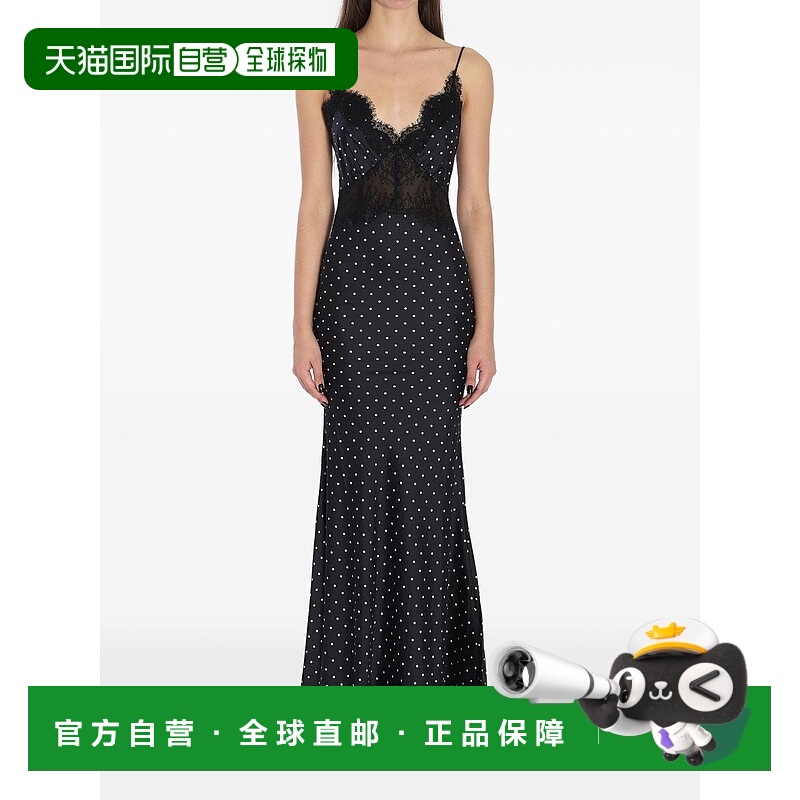 1h可退 香港直邮潮奢 Self-Portrait 女士 Self-portrait 黑色连