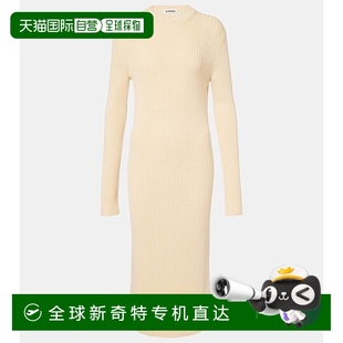 吉爾 桑達 香港直郵Jil 女士 羊毛棉質(zhì)中長連 Sander 1小時內(nèi)可退