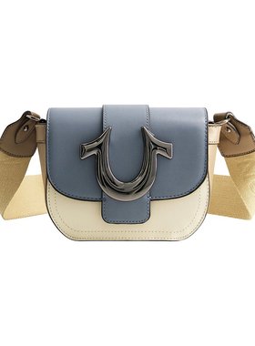 【美国奥莱】直发 True Religion 色块斜挎包 - 蓝色