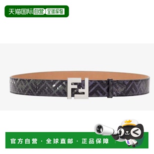 7C0404AHUTF1GLV 腰带 AW2025 黑色 Bel 香港直邮FENDI Fendi 男士