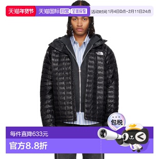 1h可退 香港直邮the north face 北面 男士 黑色 THERMOBALL 连帽