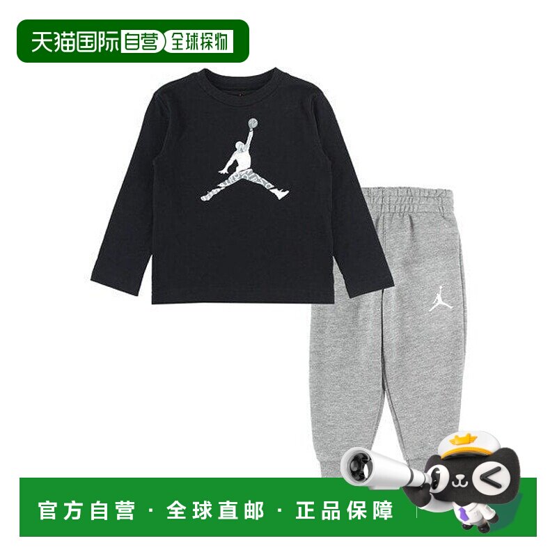 日本直邮JORDAN JDB JM LEVELS长袖T恤套装（90 - 100cm） 服装套