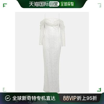 香港直邮潮奢 Rasario 女士 Bridal Greta 露肩真丝礼服 003764