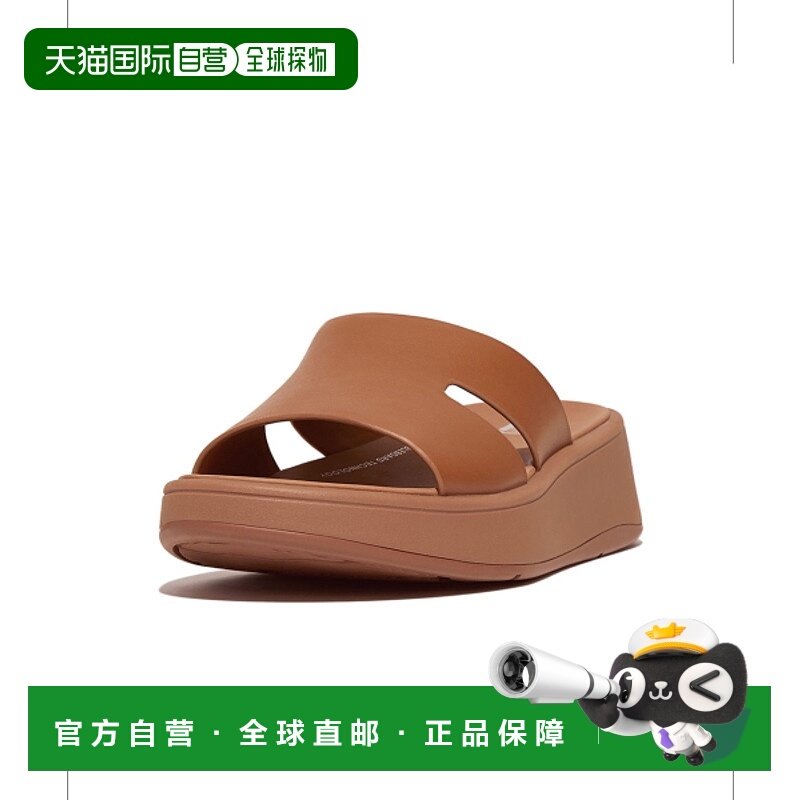 韩国直邮FITFLOP 女士女鞋F-Mode Raw-Edge Leather Flatform H-Ba