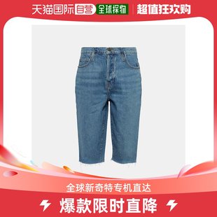 女士骑行牛仔短裤 香港直邮潮奢 Frame Denim