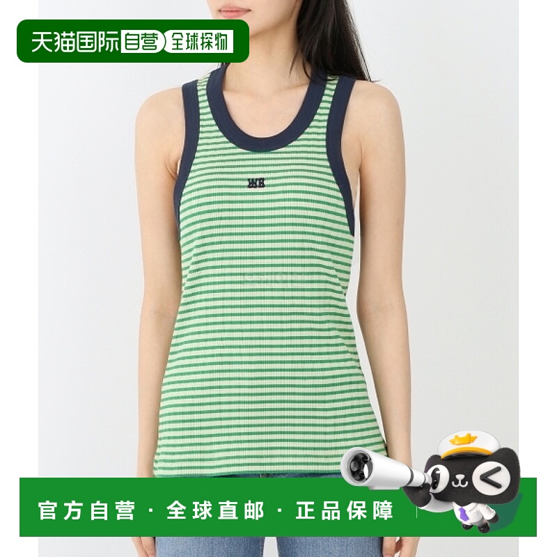 韩国直邮WALES BONNER WS24JE27 JE04 1700 无袖Supima棉混纺修身
