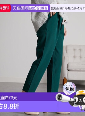 日本直邮RANAN 美脚修身加绒长裤 蓝色65cm裤长 [R05096EW11825]