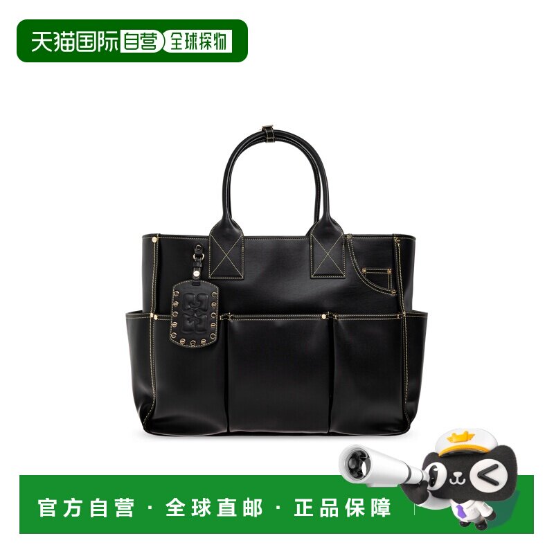 香港直邮GANNI 女士手提包 B211007811804099 SS2026 黑色 Shoppe