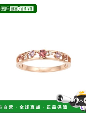 日潮跑腿Vendome K10玫瑰金钻石戒指 PinkGold 11 3923879礼物
