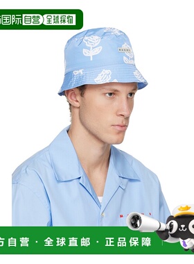 1h可退 香港直邮Marni Sprayed Roses Print Taffeta 渔夫帽 CLMC