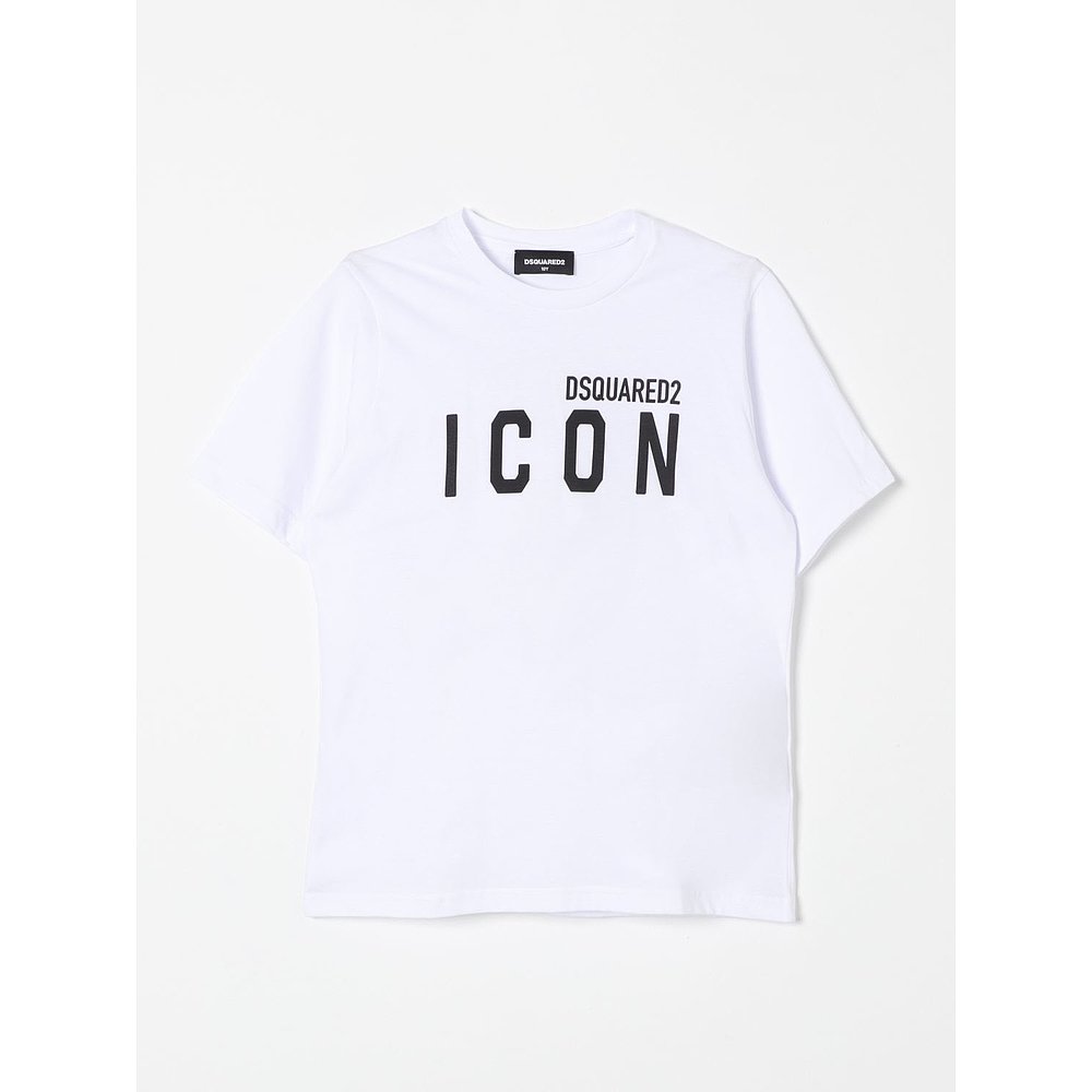 DSQUARED2 男童T恤 DQ2668D004GDQ100 AW2024 白色