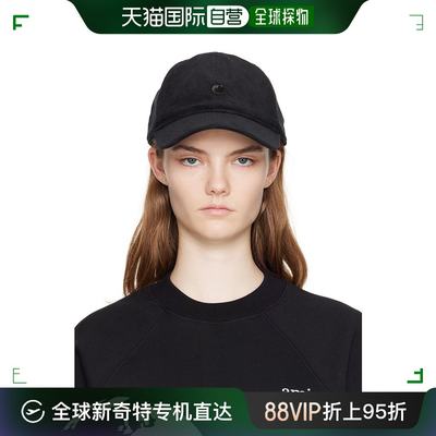 香港直邮潮奢 Carhartt 卡哈特 女士 黑色 Harlem 棒球帽 I028955