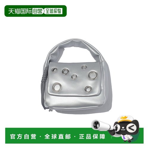 1h可退 日本直邮F/CE. 男女同款 TECH LEATHER 眼孔设计迷你手拿