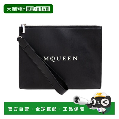 香港直邮ALEXANDER MCQUEEN 男士手拿包 8361511AAU61080 AW2025