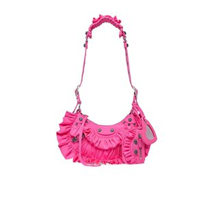 荷叶边单肩包 女士 671309210FZ 巴黎世家 Balenciaga