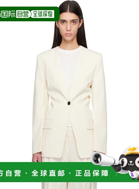 1h可退 香港直邮潮奢 toteme 女士 灰白色 Slouch 西装外套 261WR
