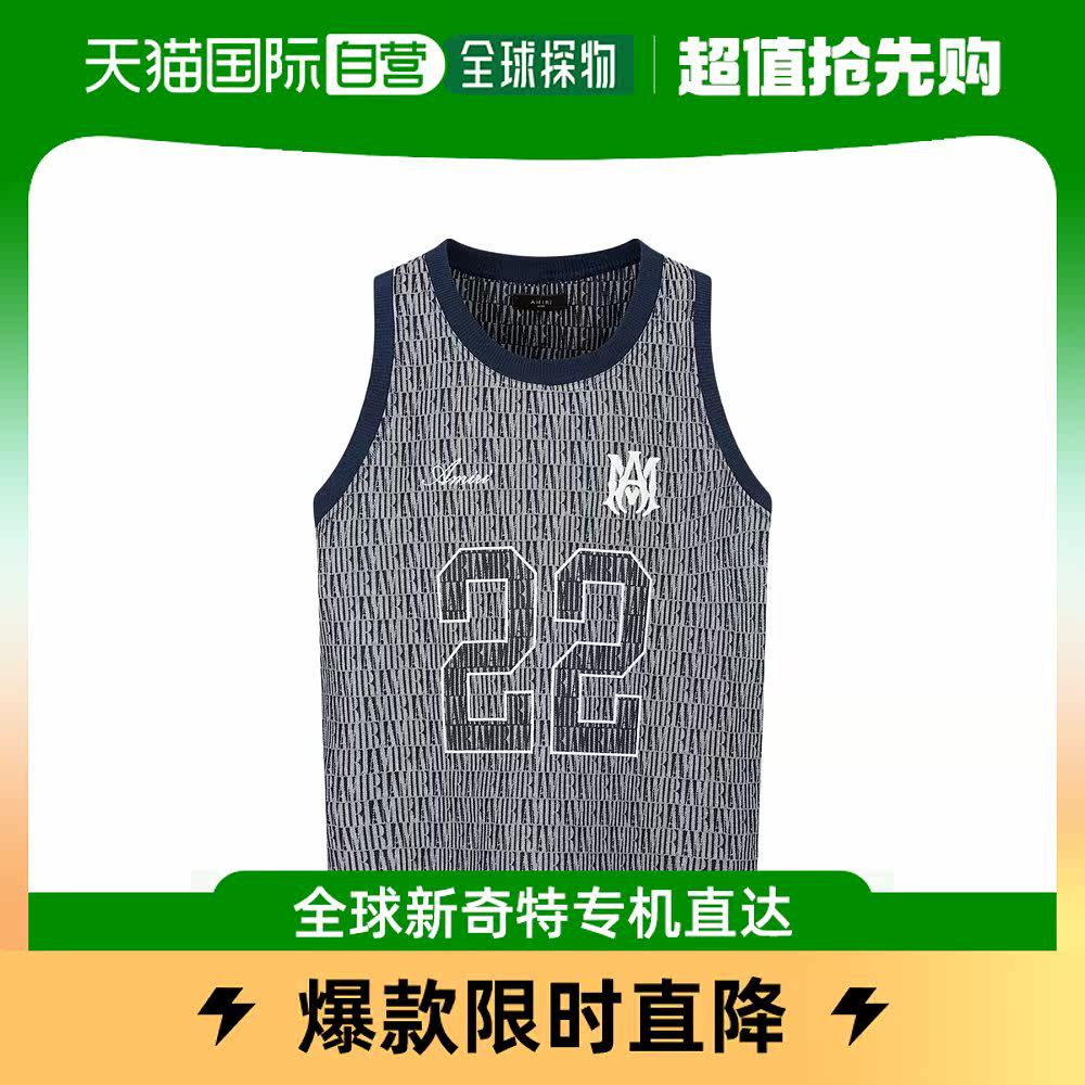 香港直邮潮奢 Amiri 男士无袖背心