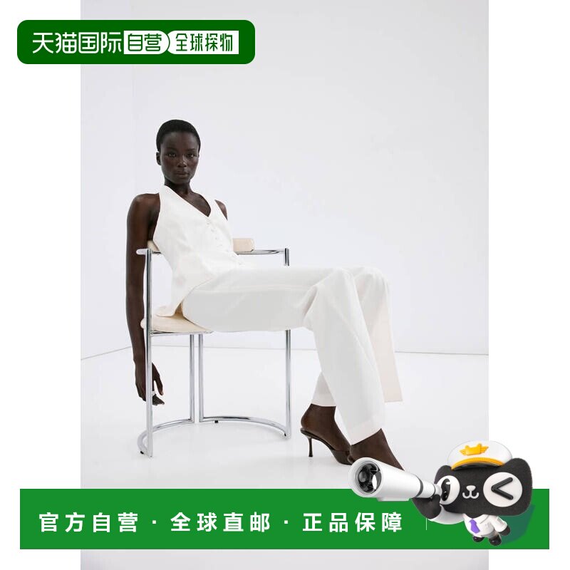 自营欧洲直邮MANGO 女士巧克力色漆皮高跟凉鞋细高跟图片
