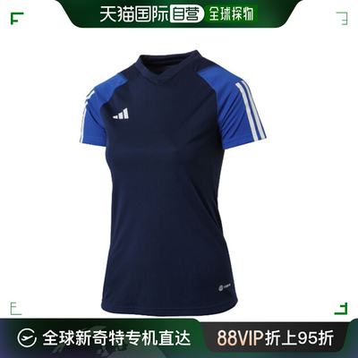 韩国直邮[Adidas]阿迪达斯TIRO23C短袖汗布女T恤透气舒适 IC4586