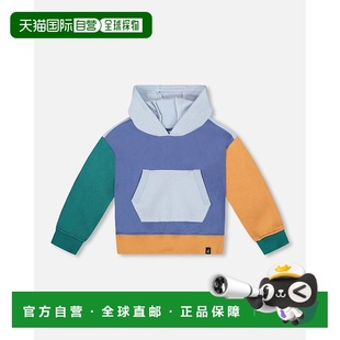 Sleeve deuxLong Colorblocked Hooded Swea 自营deux Fleece par