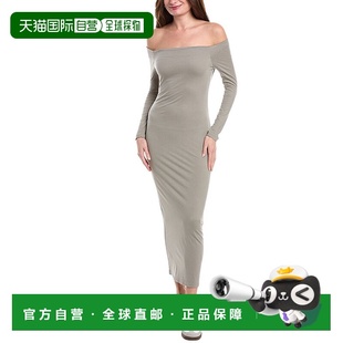 Off The Shoulder 自营 grey Perse Dress 美国奥莱直发 James