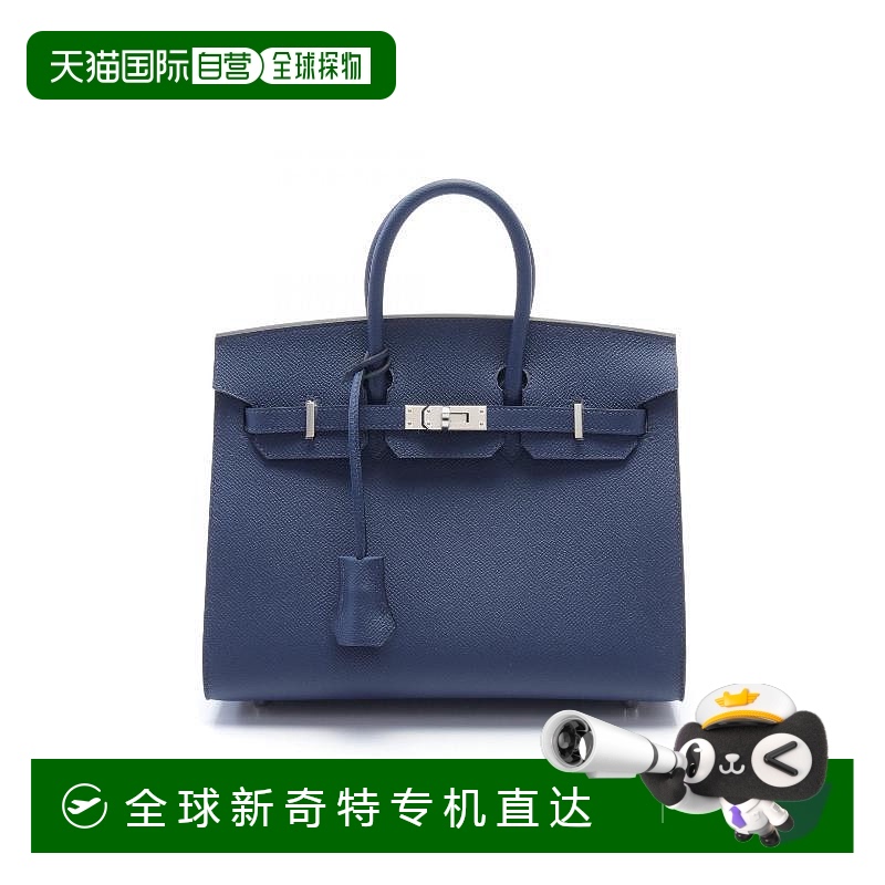 1h可退 日本直邮中古Hermes爱马仕女S级99新birkin柏金包牛皮手提