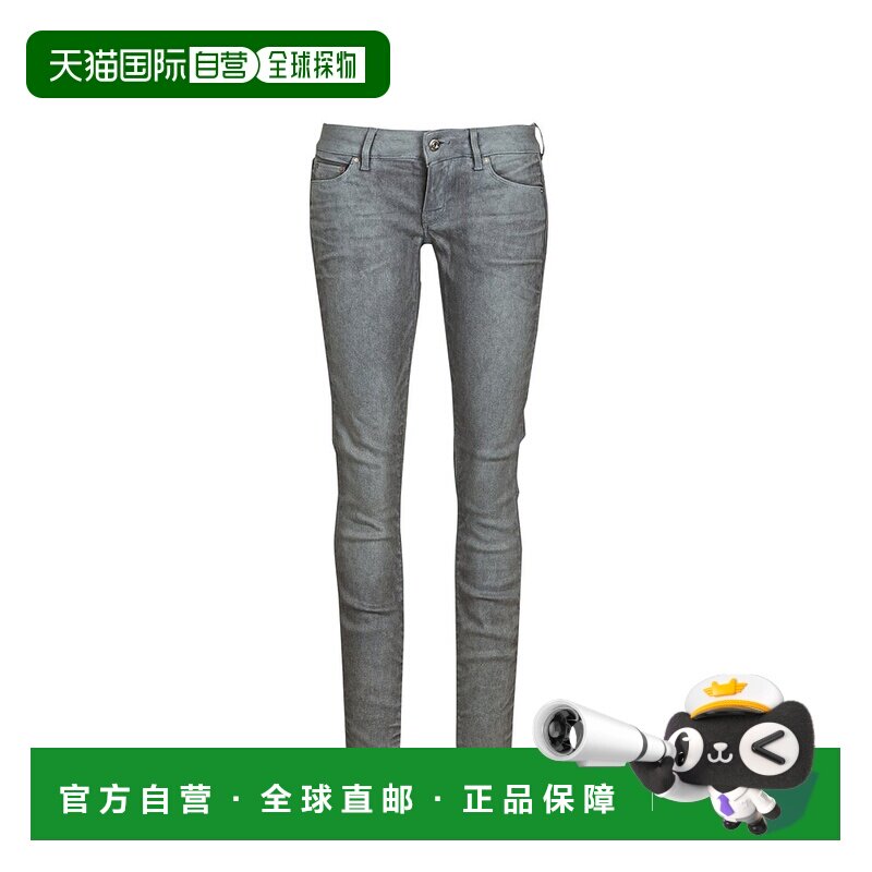 欧洲直邮G-Star Raw 女士 3301 Low Skinny Wmn 牛仔裤 灰色
