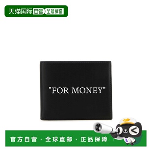 对折钱包 香港直邮Off Money For OMNC074C99LEA001 White