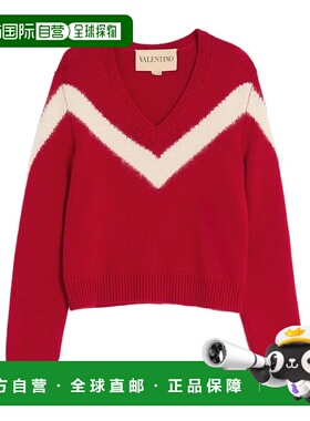 香港直邮Valentino 长袖羊毛套衫毛衣 VKC35QB5G华伦天奴男装