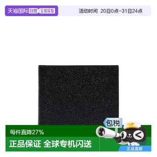 Browne 布朗 香港直邮Thom 汤姆 MAW023A00198牛皮 男士 双折钱包