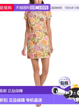 自营Milly Rowen Floral Mini Dress - orange 美国奥莱直发