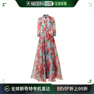 CAROLINA HERRERA 女士 礼服 香港直邮潮奢 印花真丝雪纺衬衫 式