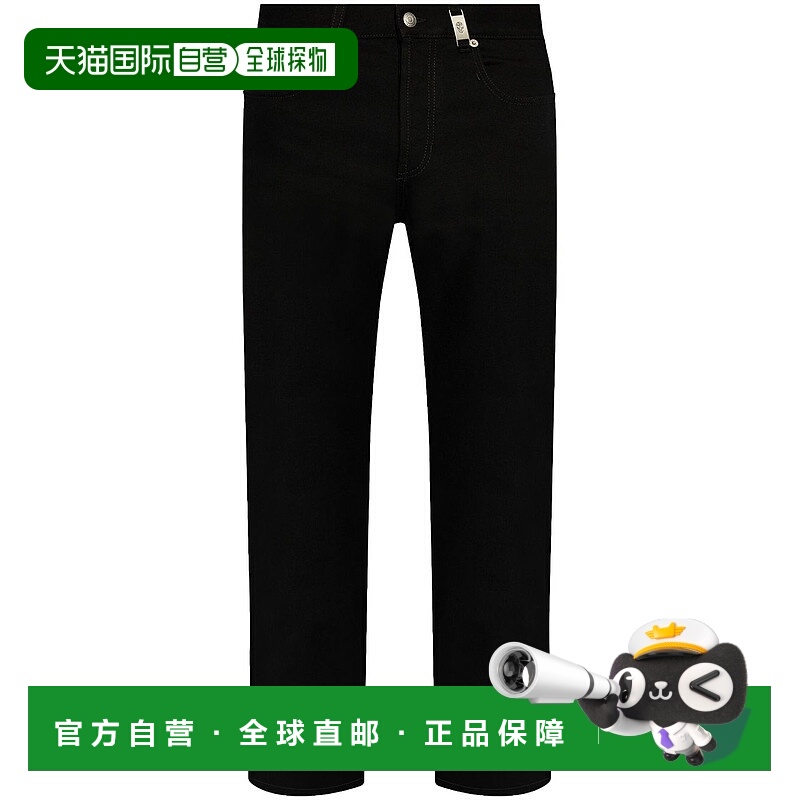 香港直邮mcqueen 亚历山大 麦昆 男士 腰带环牛仔裤 813573QYAAC