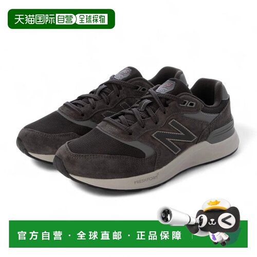 日本直邮New Balance 男款步行鞋 880 v7 MW8804E 炭灰色