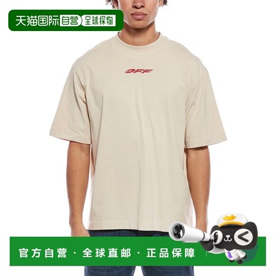 自营Off-White Hl_Vinyl Skate T-Shirt - beige 美国奥莱直发