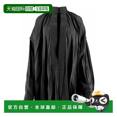 1h可退 欧洲直邮SALVATORE FERRAGAMO 女士衬衫 13E829BLACK SS20