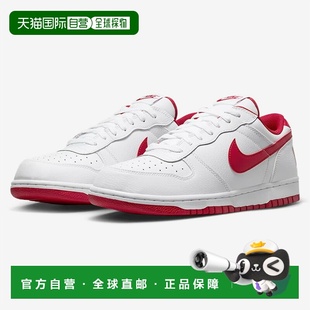 男士 2025FA Big Low白色 150 日本直邮NIKE 健身红355152 运动鞋