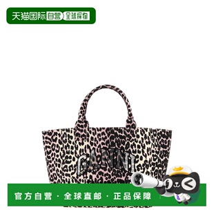 1h可退 香港直邮GANNI 甘尼 女士 'Leopard Tote'... 中号包袋 B2