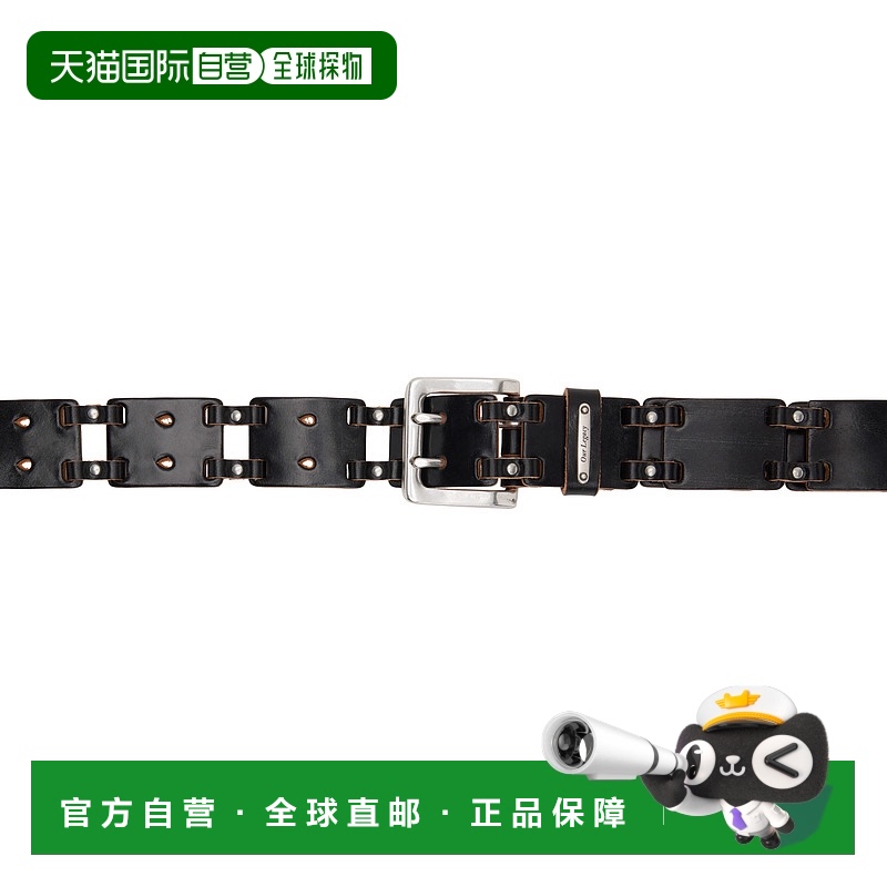 1h可退 香港直邮潮奢 Our Legacy 男士 黑色 Distributed 腰带 A2