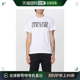 T恤 003 73GAHT02 COUTURE 白色男士 JEANS CJ00T 香港直邮VERSACE