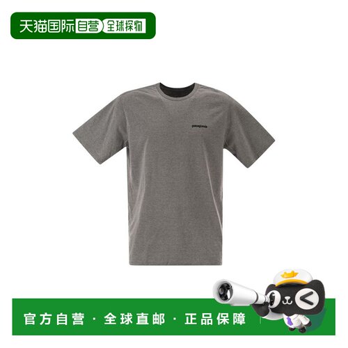 香港直邮Patagonia 男士T恤 38504GLH CO 灰色 Pata支付后1h可退