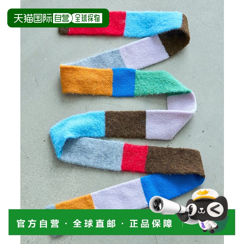 1h可退 日本直邮MAISON SPECIAL 女装 42%羊毛混纺 修身袜子 断切