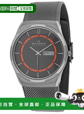 自营Skagen Men's Silver  dial Watch - silver 美国奥莱直发